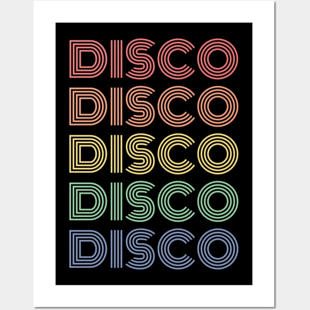 Retro Disco Wall Art by Analog Designs